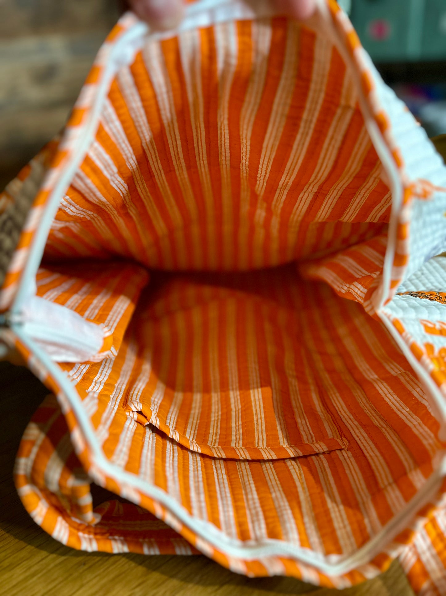 Tennessee Volunteers Quilted Game Day Duffel Bag